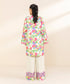 Womens Unstitched Embroidered Multi Two Piece Cotton Suit